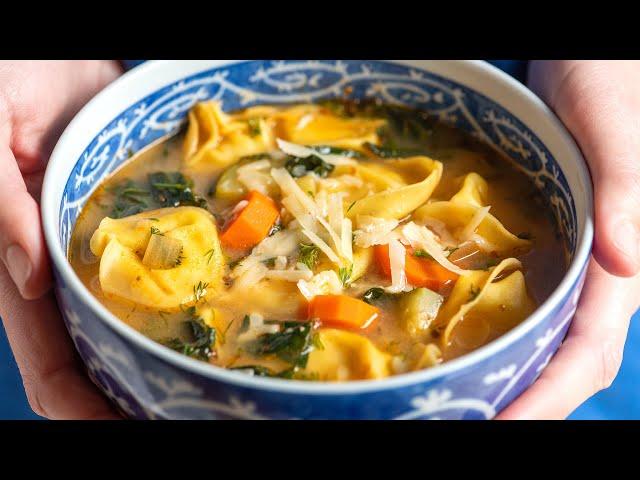 Easy Tortellini Soup Recipe