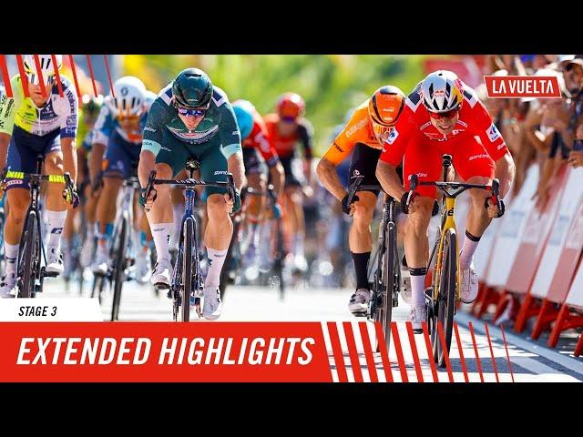 Extended Highlights - Stage 3 - La Vuelta 2024