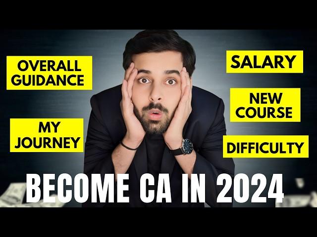 How To Become CA In 2024 | CA कैसे बनते है? ||  CA Course Changed  | ICAI