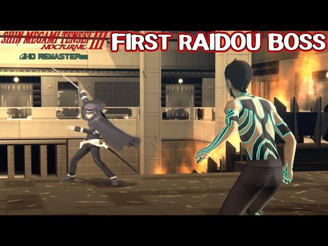 First Raidou Boss Fight - Shin Megami Tensei 3 Nocturne HD Remaster