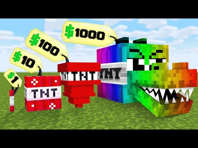 Minecraft but I can Buy OP TNT