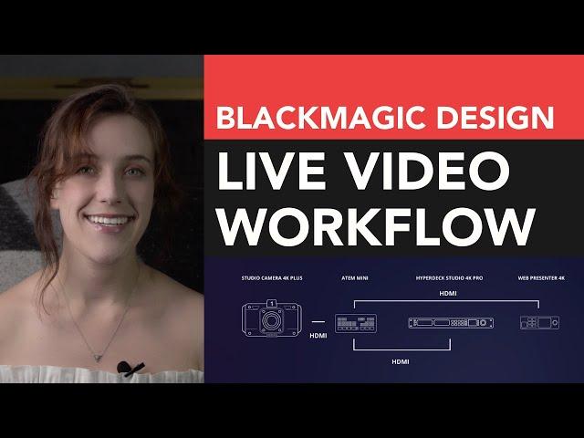 Blackmagic Design Live Video Workflow