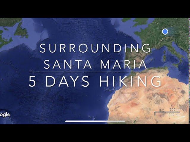 ► Hiking Azores - Stage 1/5 Grand Route Santa Maria