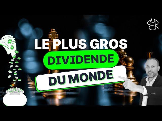 BOURSE: La meilleure action à dividende 2024 (PEA): RECORD DU MONDE !