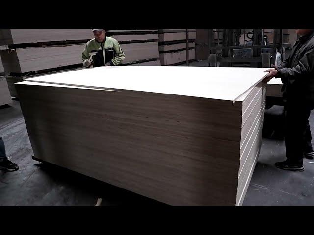 How plywood is produced?