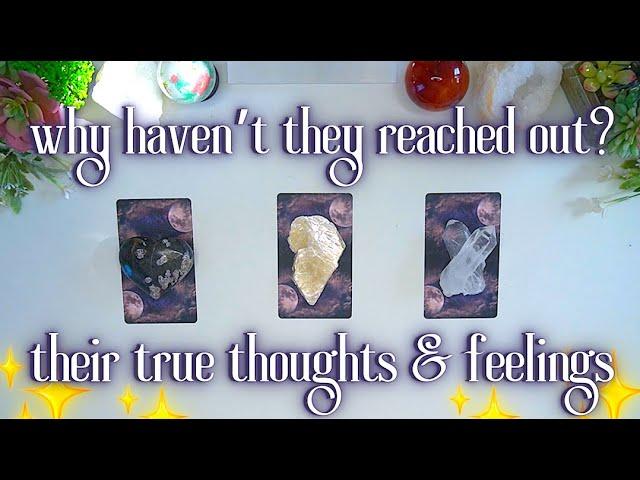 MINIMAL / NO CONTACT  What’s REALLY Going On? ️ Detailed Pick a Card Tarot Reading 