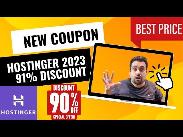 Hostinger Coupon Code [2024] | Save 91% Right Now with this Discount Coupon