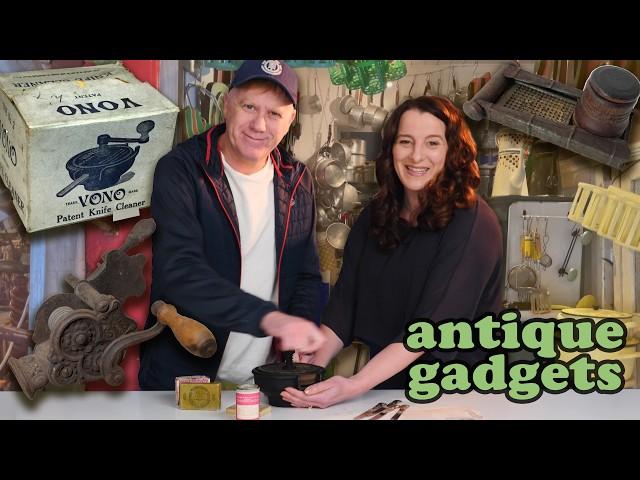 Clever or Never? Antique Gadgets Tested  | H2CT Ann Reardon