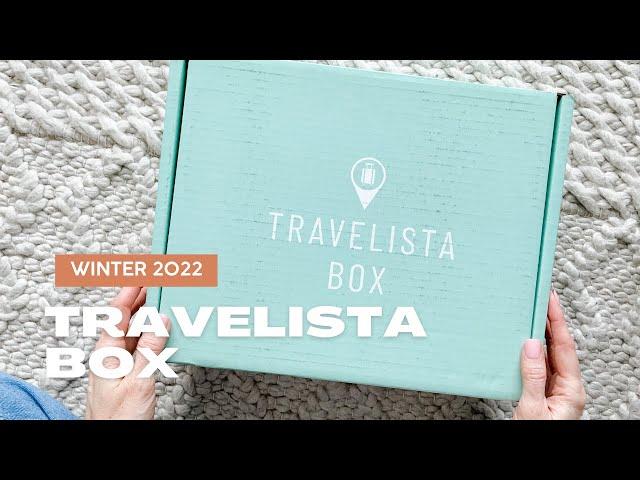 Travelista Box Unboxing Winter 2022: Travel Subscription Box