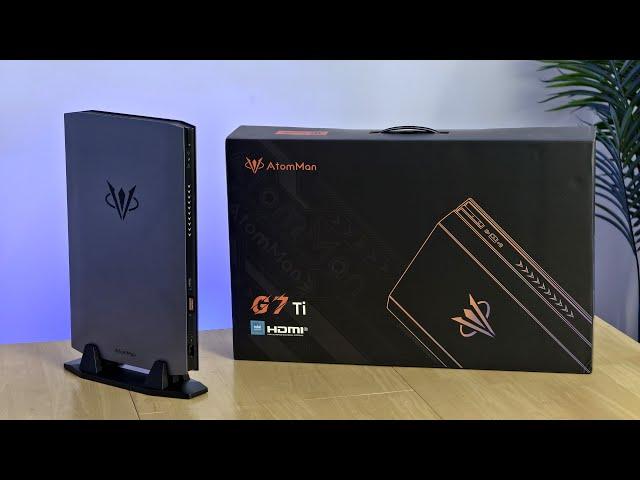 AtomMan G7 Ti Review - POWERFUL 14900HX + RTX 4070 SFF PC