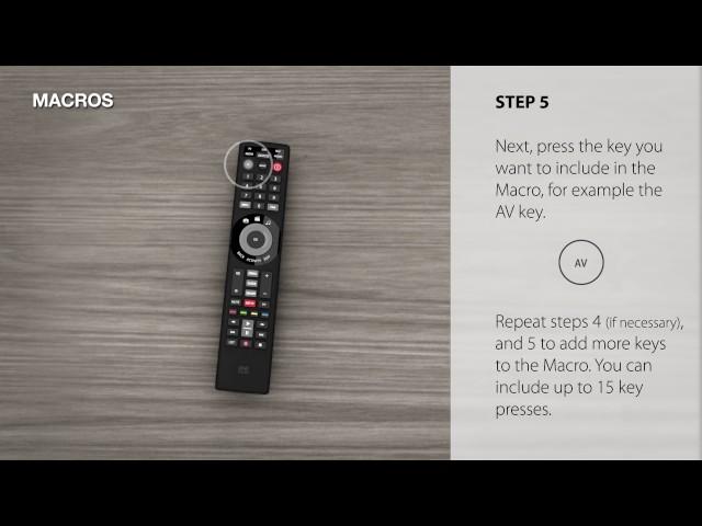 URC7955 Macro One For All Smart Control 5