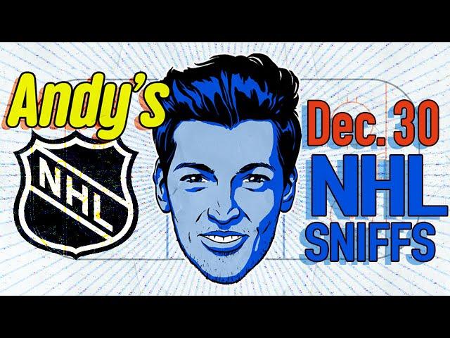 NHL Sniffs, Picks & Pirate Parlays Today 12/30/24 | Best NHL Bets w/Andy Francess