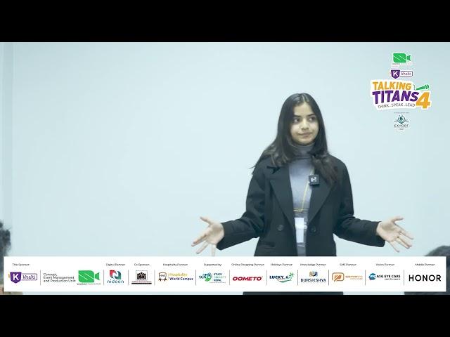 2319 Awisha Pandey| Biggest speaking challenge in Nepal - Talking titans 4