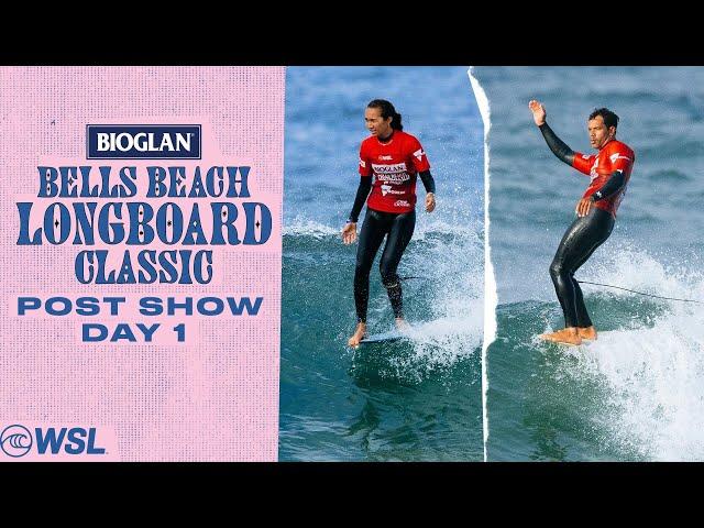Perennial Longboard World Title Threats Start Strong At Bells Beach - Post Show Day 1