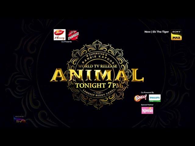 Animal Sony Max | Tonight 7 pm | HD TV's POINT