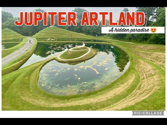 EXPLORING JUPITER ARTLAND -100 ACRES ART AND SCULPTURE PARK /WILKIESTON /NEAR EDINBURGH /SCOTLAND.