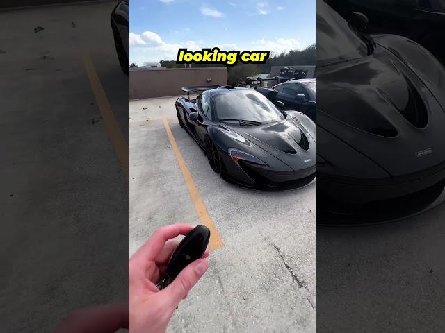 The Only McLaren P1 With An Original Factory Carbon Fiber Body