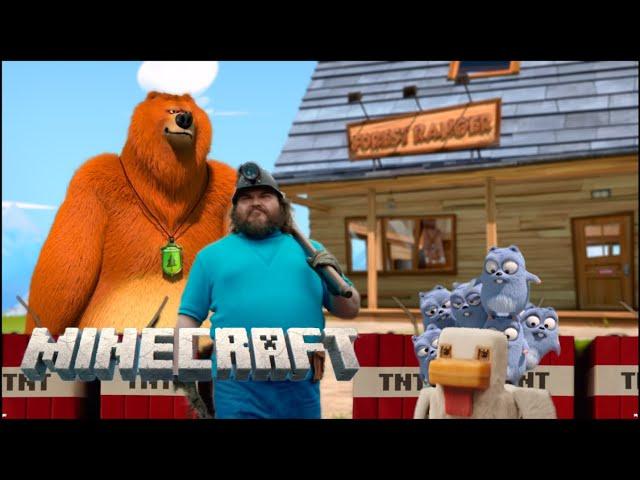 Grizzy & Lemmings - Minecraft Movie parody