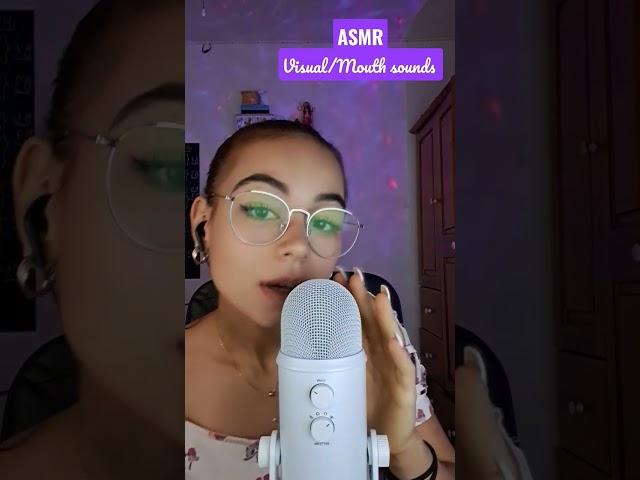 ASMR VISUAL CON BESITOS! | Mouth sounds relajantes para dormir | #shortasmr | Pandasmr