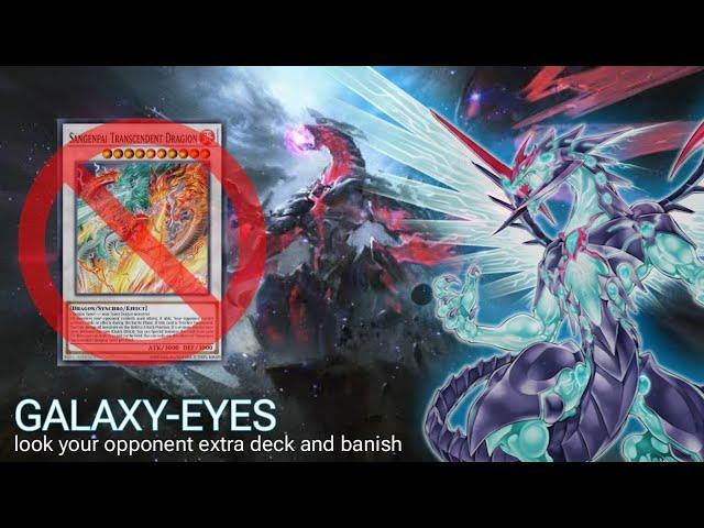 GALAXY-EYES vs TENPAI Only | YU-GI-OH MASTER DUEL