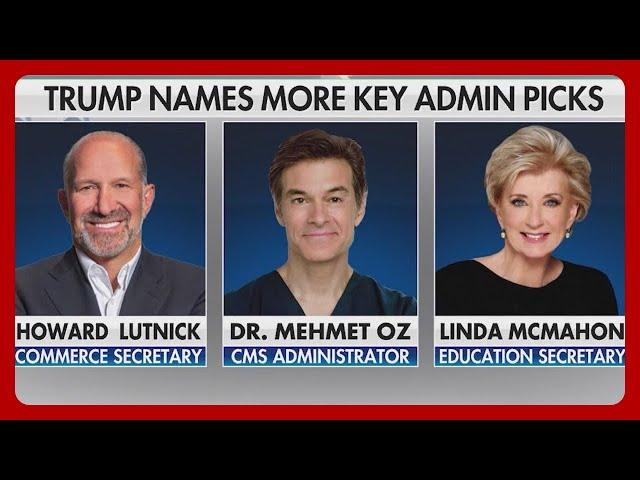 President-elect Trump's latest Cabinet picks