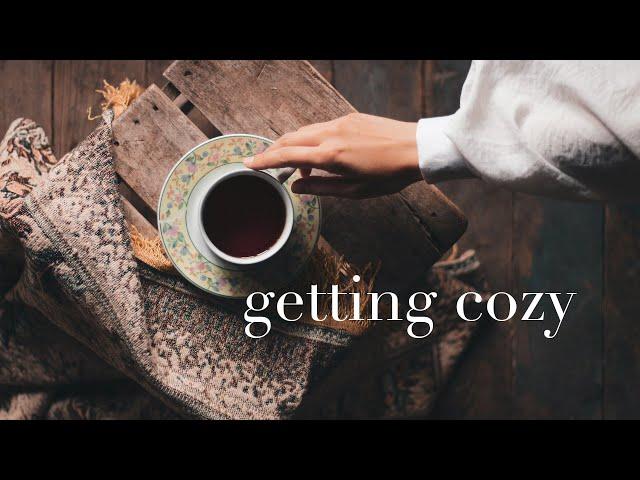 Getting cozy on a gloomy day. | SILENT VLOG | no music