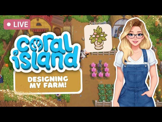  Designing the Farm of My DREAMS in Coral Island (1.0)! 