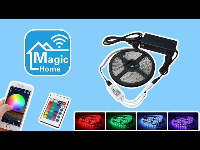 How to Connect a MAGIC HOME LED Strip