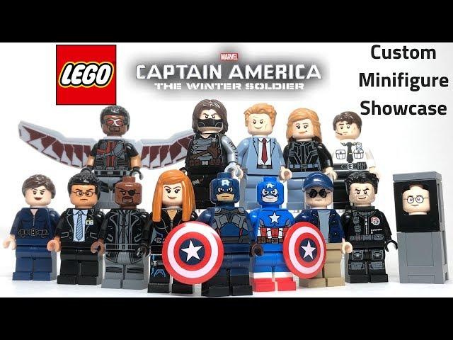 LEGO Captain America: The Winter Soldier Custom Minifig Showcase - Road to Avengers: Endgame