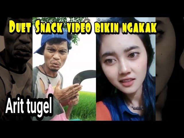 DUET KOCAK SNACK VIDEO BIKIN ngakak abis mas @sudinhasanali8608