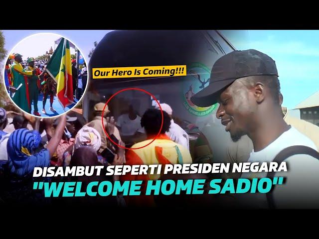 Baru Ini Lihat Mane Semewek Ini!! Reaksi Sadio Mane Jadi Sorotan Usai Disambut Meriah Rakyat Senegal