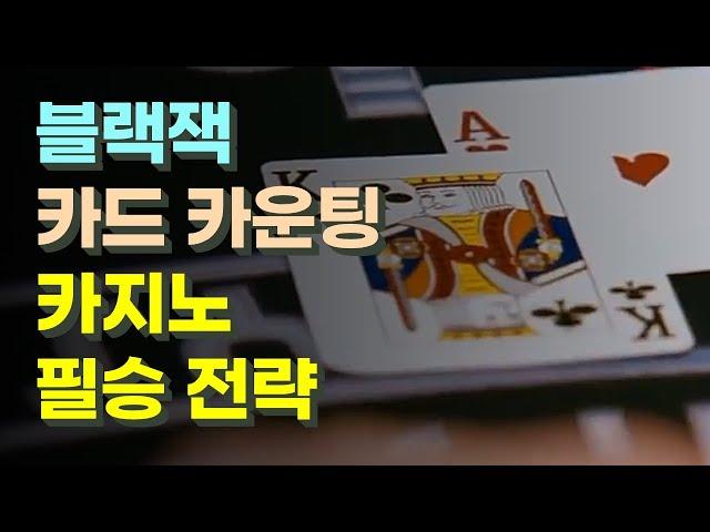 카지노를 이기는 필승법 "블랙잭 카드카운팅" MIT 학생들이 실제로 카지노를 털어낸 그 전략 | 에드워드 소프의 딜러를 이겨라 | 큰수의법칙 하우스엣지 바카라 [확률시리즈01]