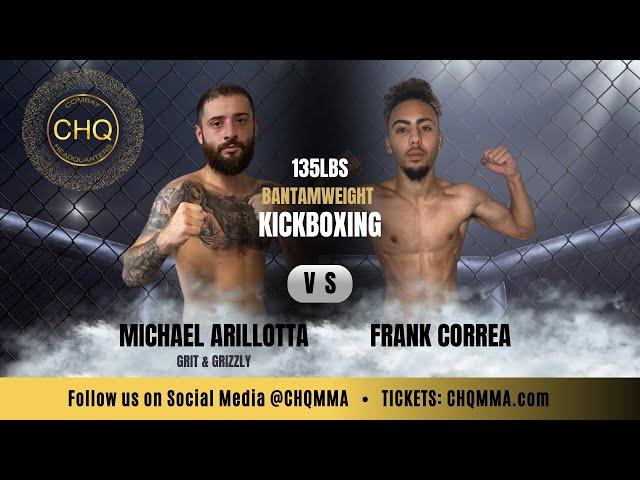 Michael Arillotta vs Frank Correa (Kickboxing Match) | Battle at the Den 3