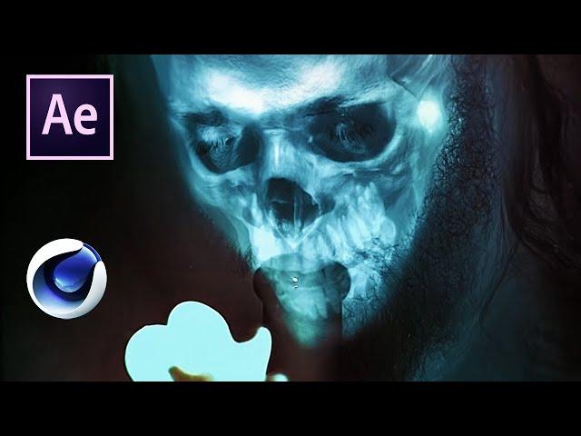 How to Create an INSANE SKELETON XRAY EFFECT ! Flatbush Zombies - AFTERLIFE VFX Tutorial