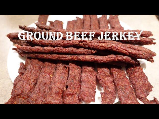 Ground Beef Jerky  #unclestevesshake