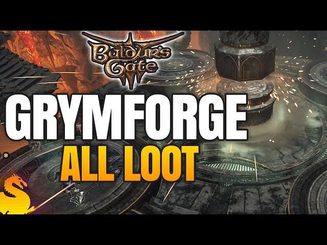 All Unique Loot in Grymforge - BALDUR'S GATE 3