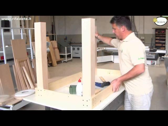 Come costruire un tavolo in legno parte 2