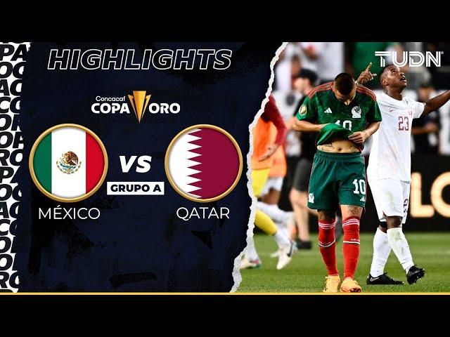 Resumen | México vs Qatar | Copa Oro 2023 | TUDN