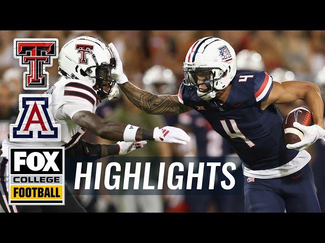 Texas Tech Red Raiders vs. Arizona Wildcats Highlights | FOX College Football