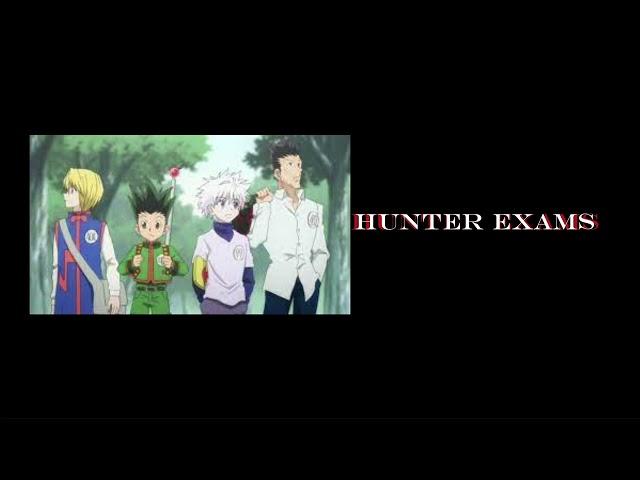 Doing the hunter exams with the main four{ MAIN FOUR X LISTENER} part 1:)