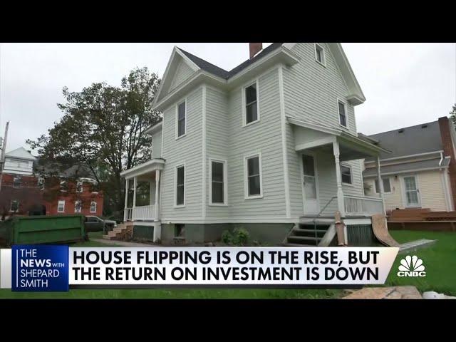 House flipping on the rise, but returns down