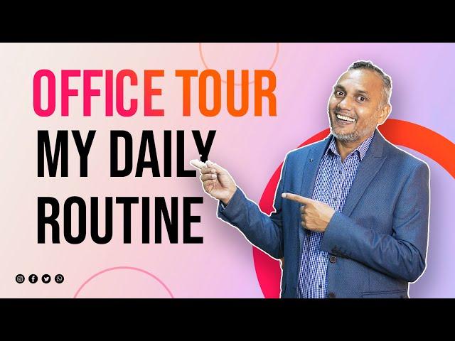 How I Manage My Real Estate Business | Office Tour | Sanat Thakur | #realestate #propertybusiness