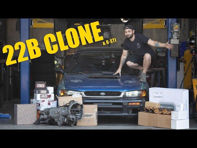 Building a Subaru 22B Clone & an R-STI!