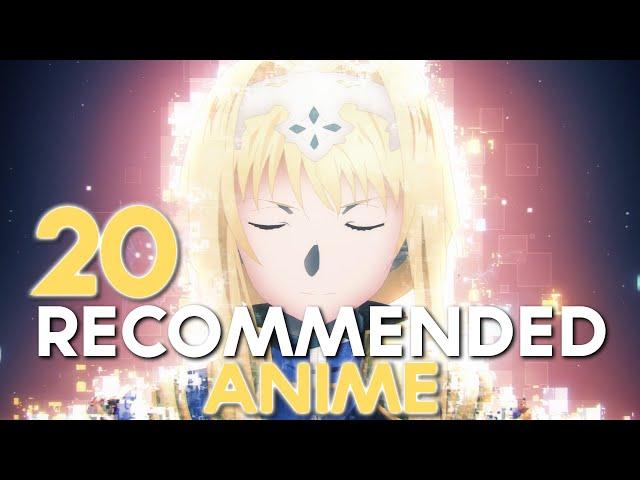 20 Recommended Anime Series from 2019