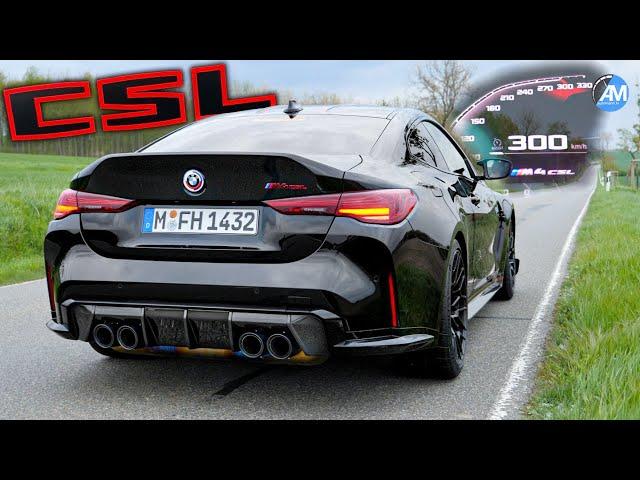 BMW M4 CSL (550hp) | 0-300 km/h acceleration | by Automann in 4K