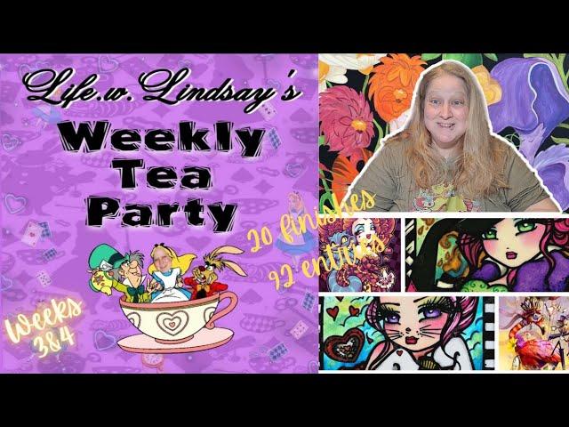 Life.W.Lindsay's Weekly Tea Party - Weeks 3 & 4 an #AliceInAWinterWonderland recap featuring YOU