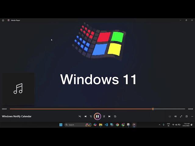 Windows 11 Media Notifications Sounds