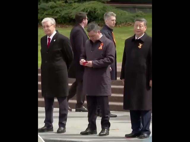 Kyrgyz President Japarov Does Not Leave His Country's Flag on the Ground