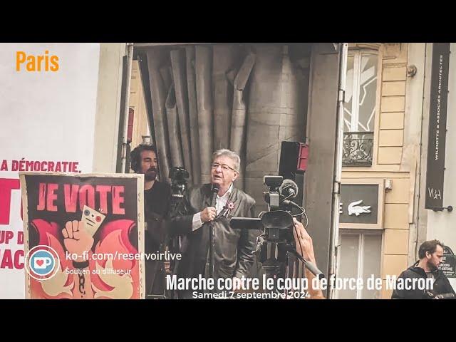 En direct: Marche contre le coup de force de Macron