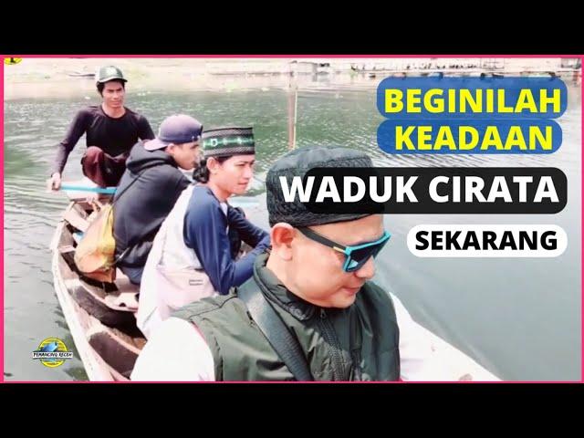 Berkunjung ke kolam ikan jaring terapung waduk cirata